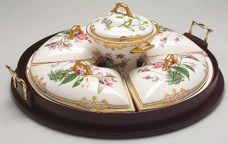 Stafford Flowers 11 Pc Canterbury Set (Cvrd Sides, Center & Tray)