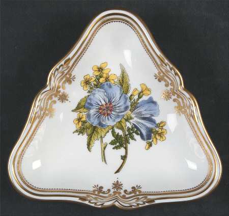 Stafford Flowers Triangular Tray