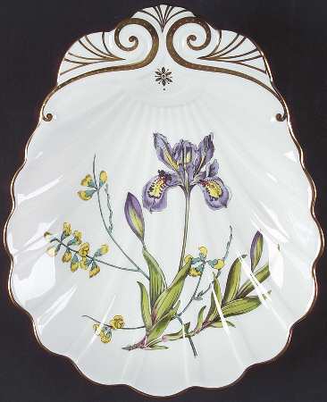 Stafford Flowers 10" Oval Shell Tray