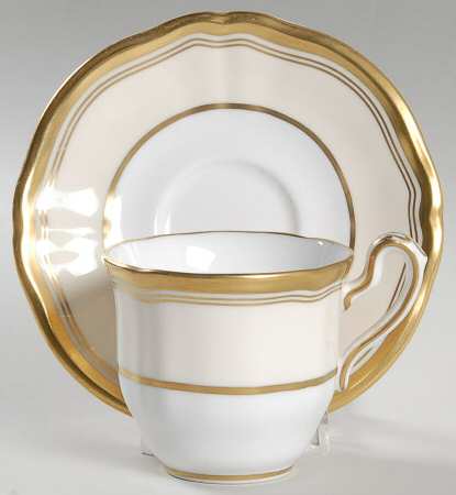 Stratford Flat Demitasse Cup & Saucer Set