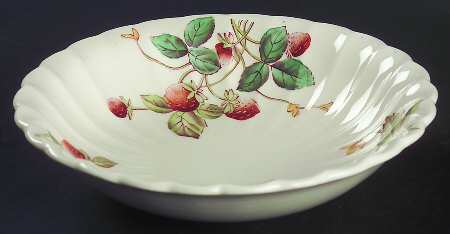 Strawberry Coupe Cereal Bowl