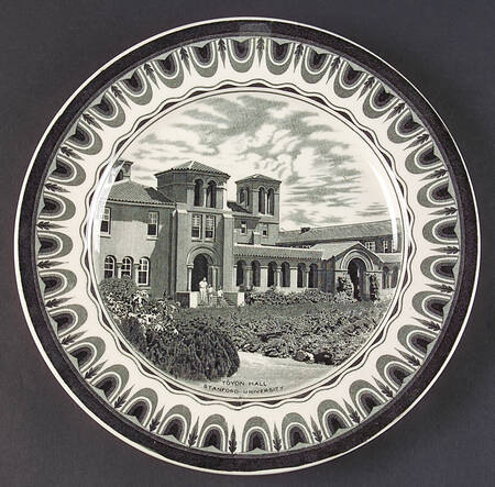 Stanford University Dinner Plate