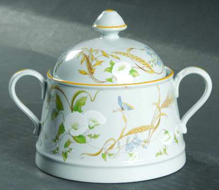 Summer Harvest Sugar Bowl & Lid