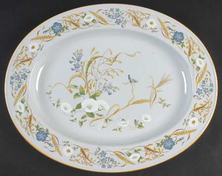 Summer Harvest 15" Oval Serving Platter