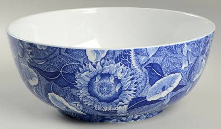 Sunflower (Blue Room Collection) 9" Salad Serving Bowl