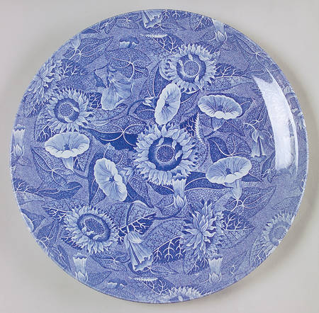 Sunflower (Blue Room Collection) 12" Chop Plate (Round Platter)