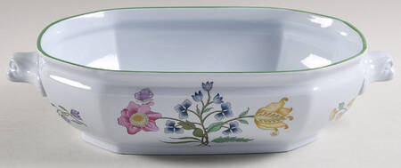 Summer Palace (Fine Stone) Oval Vegetable No Lid