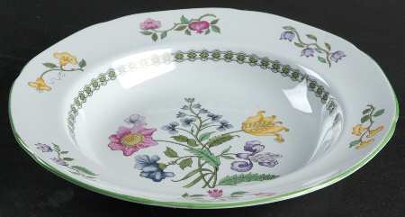 Summer Palace (Fine Stone) Rim Soup Bowl