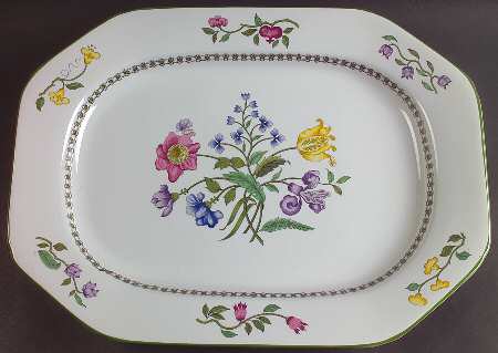 Summer Palace (Fine Stone) 16" Oval Serving Platter