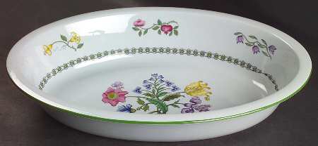 Summer Palace (Fine Stone) 12'' Oval Baker
