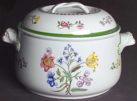 Summer Palace (Fine Stone) 2.5 Qt Round Covered Casserole