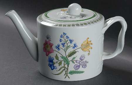 Summer Palace (Fine Stone) Teapot & Lid