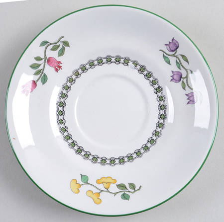 Summer Palace (Imperialware) Saucer for London Shape Footed Cup