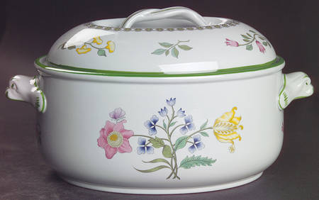 Summer Palace (Imperialware) 2 Quart Oval Covered Casserole