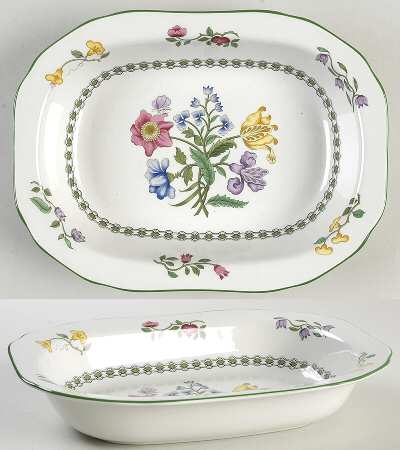 Summer Palace (Imperialware) 9" Oval Vegetable Bowl