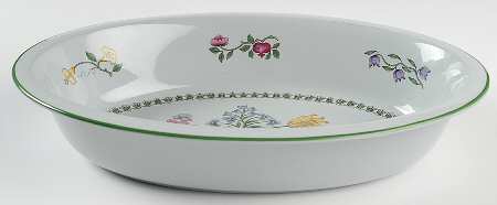 Summer Palace (Imperialware) 12'' Oval Baker