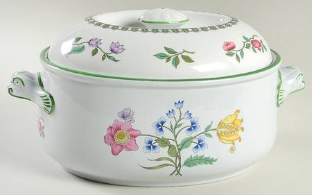 Summer Palace (Imperialware) 2 Quart Oval Covered Casserole