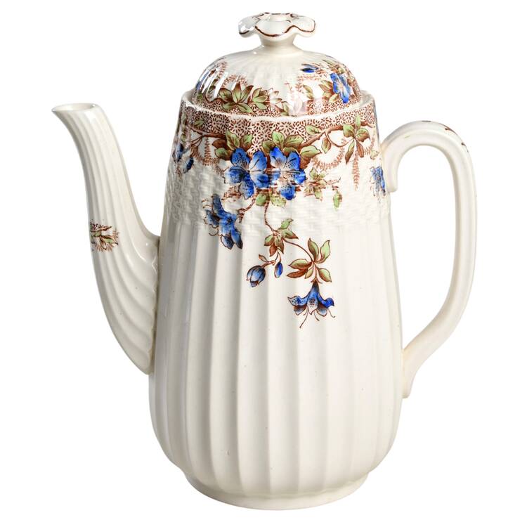 Sydney Blue Coffee Pot & Lid