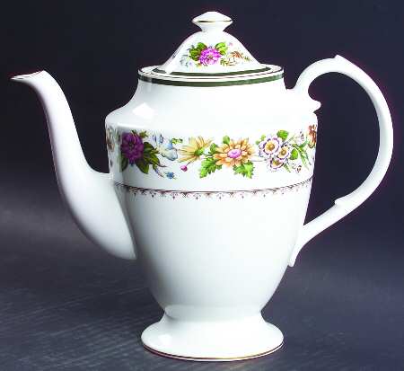 Tapestry Coffee Pot & Lid