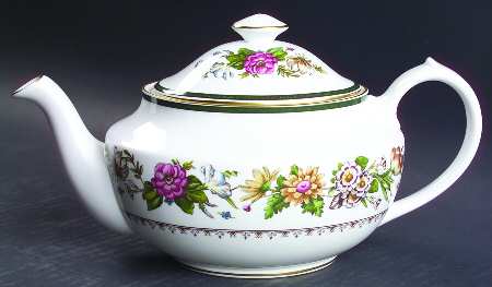 Tapestry Teapot & Lid
