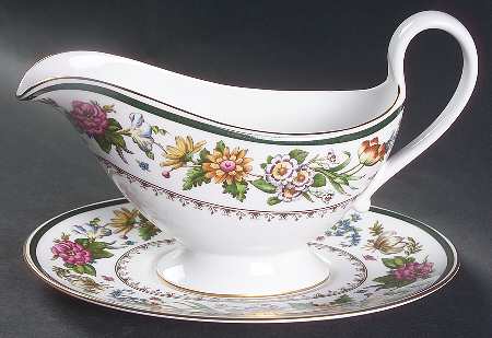 Tapestry Gravy Boat & Underplate