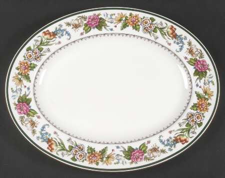 Tapestry 15" Oval Serving Platter