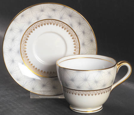 Thistledown Footed Cup & Saucer Set