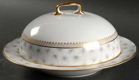 Thistledown Muffin Dish & Lid