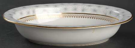 Thistledown 9" Oval Vegetable Bowl