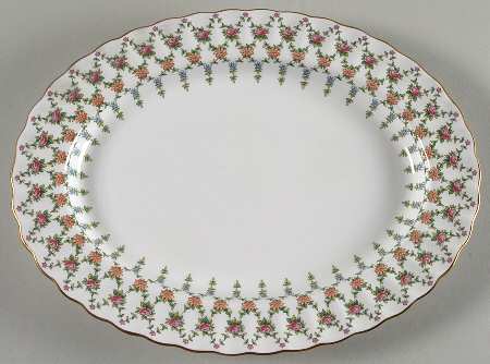 Tiara 12" Oval Serving Platter