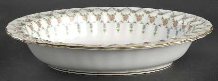 Tiara 9" Oval Vegetable Bowl