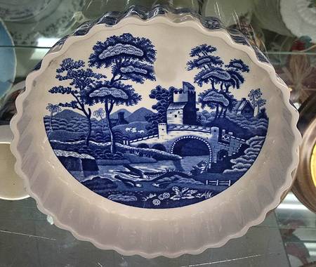 Tower Blue (Newer Backstamp) 9" Quiche