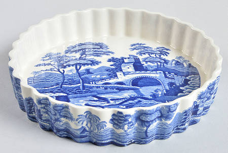 Tower Blue (Newer Backstamp) 7" Quiche