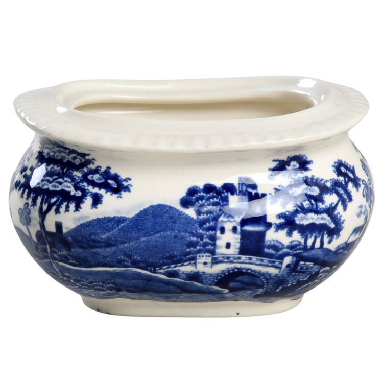 Tower Blue (Newer Backstamp) Mini Sugar Bowl No Lid by Spode