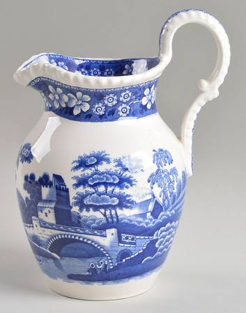 Tower Blue (Newer Backstamp) 20 Oz Pitcher