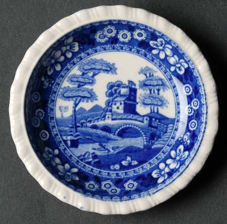 Tower Blue (Newer Backstamp) Butter Pat
