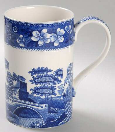 Tower Blue (Newer Backstamp) Grandmug
