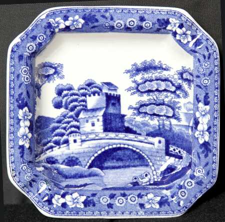 Tower Blue (Newer Backstamp) Small Ashtray
