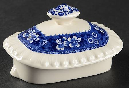 Tower Blue (Newer Backstamp) Lid for Teapot