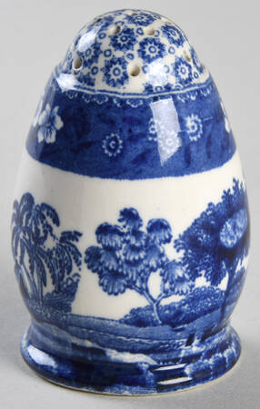 Tower Blue (No #, Older, Gadroon) Salt Shaker