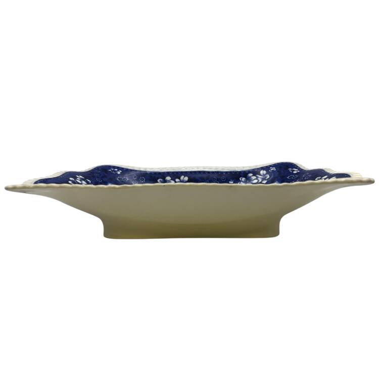 Tower Blue (No #, Older, Gadroon) 13" Rectangular Bowl