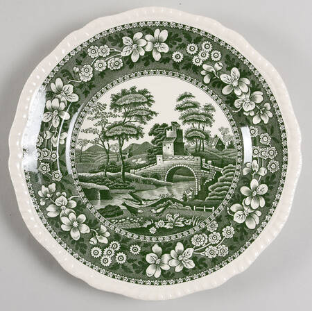 Tower Green Luncheon Plate