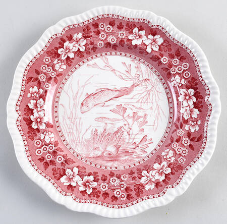 Tower Pink (Fish Center) by Spode