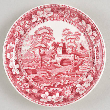 Tower Pink (Newer Backstamp) Coaster