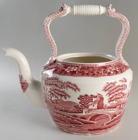 Tower Pink (Newer Backstamp) Large Kettle No Lid