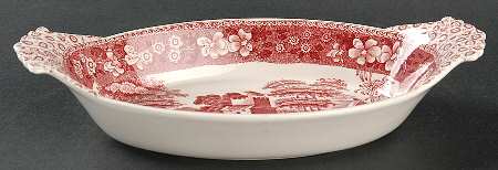 Tower Pink (Newer Backstamp) 8" Augratin