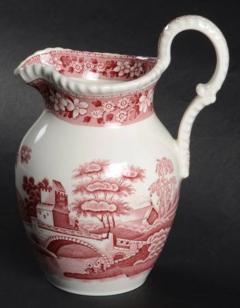 Tower Pink (Newer Backstamp) 20 Oz Pitcher