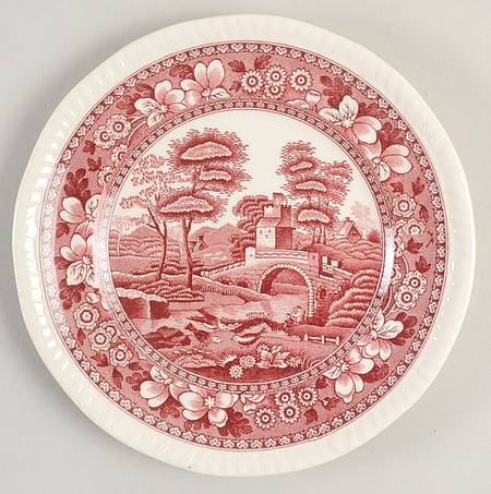 Tower Pink (Older Backstamp) Bread & Butter Plate