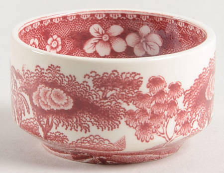 Tower Pink (Older Backstamp) Master Salt Dip by Spode