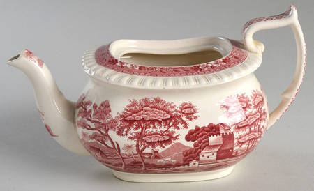 Tower Pink (Older Backstamp) Small Teapot No Lid